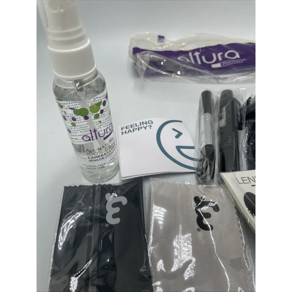 Altura Photo Camera Cleaning Kit Lens Wipe Brush Accessories